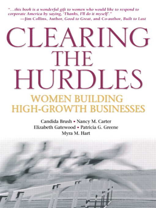 Title details for Clearing the Hurdles by Candida G. Brush - Available